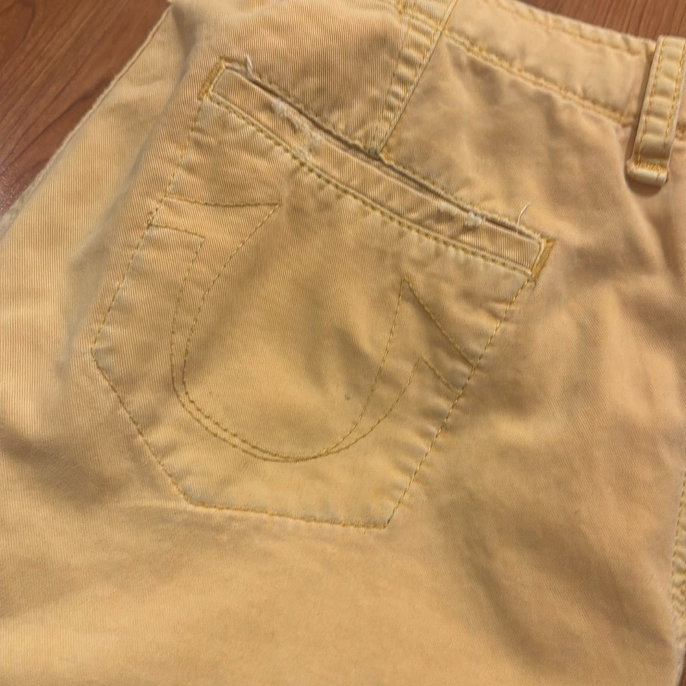 True Religion Yellow Jeans